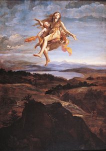 Maria Magdalena von Engeln in den Himmel getragen
