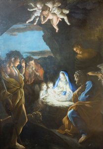 Geburt Christi von Giovanni Lanfranco