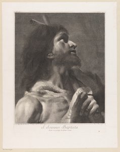 Der heilige Johannes der Täufer von Giovanni Marco Pitteri