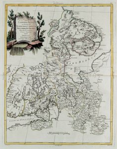 Russisch-Lappland mit den Gouvernements Olonecholi, Karelien, Bielozero und Ingermanland in Europäisch-Russland, aus Tome III des "Neuen Atlas", graviert von G. Zuliani von Giovanni Marco Pitteri