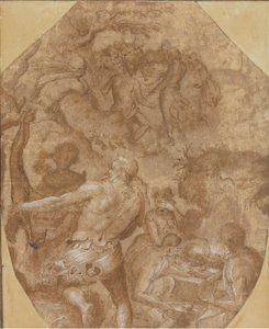 Die Entdeckung des Glases, ca. 1570-72
