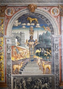 Fresko von Giovanni Maria Falconetto (1468-1535), Saal des Tierkreises, Palazzo D