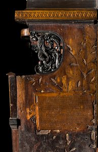 Lignaeanischer Kanonischer Chor, Intarsien von Giovanni Maria Platina 1484, Rechte Seitenintarsie