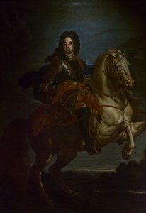 Porträt von Francesco Farnese zu Pferd, ca. 1705 von Giovanni Maria delle called Mulinaretto Piane