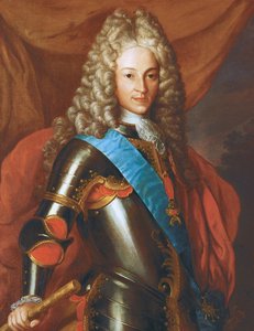 Porträt von Philipp V. von Spanien von Giovanni Maria delle called Mulinaretto Piane