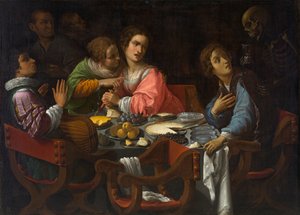 Memento Mori: Der Tod kommt an den Tisch von Giovanni Martinelli