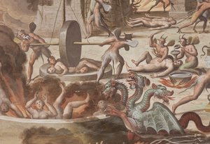 Hölle, 1614 (Detail)