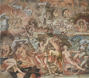 Hölle, 1614 von Giovanni Mauro della Rovere