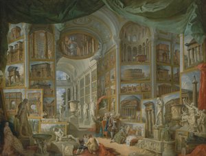 Antikes Rom, 1757 von Giovanni Paolo Pannini
