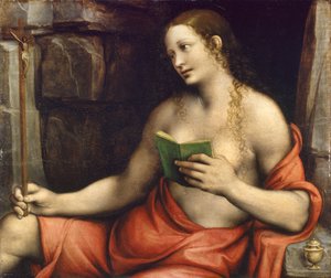 Reuige Heilige Maria Magdalena, ca. 1520 von Giovanni Pietro Rizzoli Giampietrino