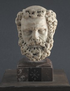 Kopf eines bärtigen Mannes, 1312-1314