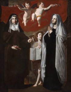 Heilige Elisabeth von Ungarn (oder Thüringen) von Giovanni Ricca