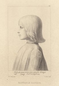 Porträt des Künstlers Raphael als junger Junge