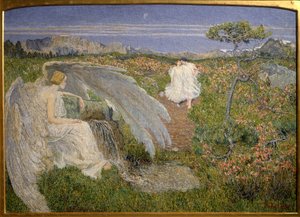 Liebe Quelle des Lebens von Giovanni Segantini