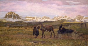 Rückkehr zur Heimat von Giovanni Segantini