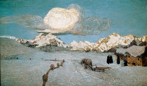 Triptychon der Natur oder Engadin: „Der Tod“