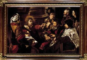 Christus und die Ärzte von Giovanni Serodine