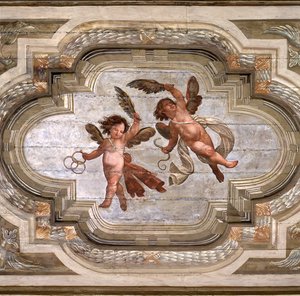 Putten, Gewölbe der Halle der theologischen Tugenden von Giovanni Stefano Danedi