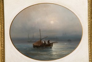 Marina mit Booten von Giovanni Susani