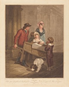 Heißes Gewürzbrot, rauchend heiß von Giovanni Vendramini after Francis Wheatley