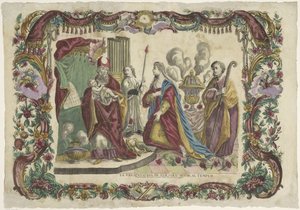 Darstellung Christi im Tempel von Giovanni Volpato