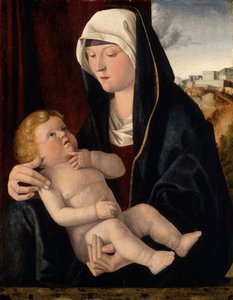 Madonna mit Kind von Giovanni Workshop of Bellini