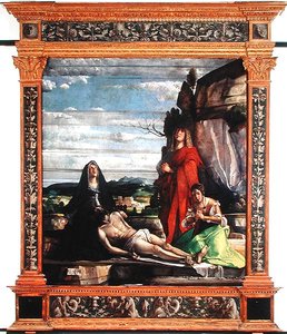 Die Kreuzabnahme, ca. 1490-1537 von Giovanni c.1465 153537 Buonconsiglio