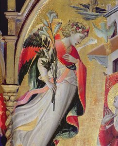Erzengel Gabriel (Detail) von Giovanni dal Ponte