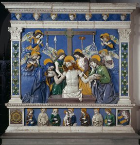 Die Grablegung Jesu im Heiligen Grab mit der Jungfrau und dem Heiligen Johannes Evangelist