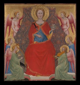 Heilige Lucia auf dem Thron von Giovanni di Bartolomeo Cristiani