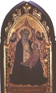 Die Madonna der Demut von Giovanni di Bartolomeo Cristiani