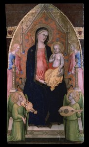Die Jungfrau mit dem Kind auf dem Thron von Giovanni di Bartolomeo Cristiani