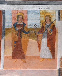 Heilige Lucia und Heilige Apollonia