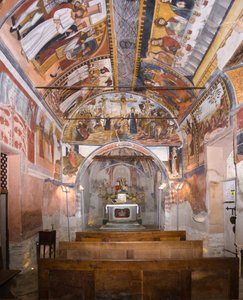Die Apsis der ursprünglichen Alamandi- oder Allemandi-Kapelle