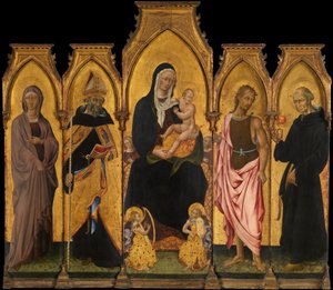 Madonna mit Kind und Heiligen, 1454