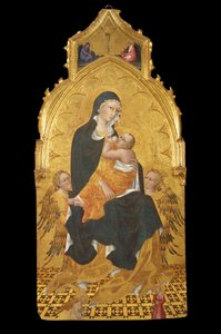 Madonna mit Kind und Engeln; Verkündigung