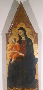 Madonna mit Kind, Detail des Polyptychons