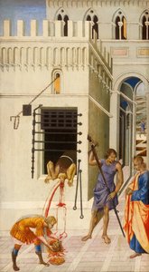 Die Enthauptung von Johannes dem Täufer, 1455-60 von Giovanni di Paolo