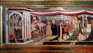 Renaissance-Hochzeitszeremonie (Detail)