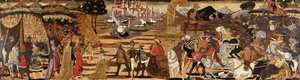 Die Schlacht bei Issus und die Familie des Darius vor Alexander - eine Cassone-Front von Giovanni di Ser Giovanni Scheggia