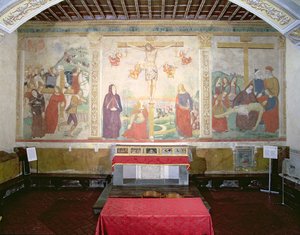 Der Weg nach Golgatha, Die Kreuzigung, Die Grablegung, aus dem Kapitelhaus