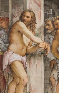 Zentrales Kirchenschiff, Fünfter Südspan, Geißelung Christi von Girolamo Romanino