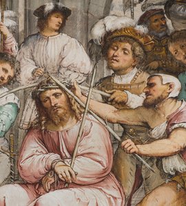 Zentrales Kirchenschiff, Vierter Südspan, Dornenkrönung