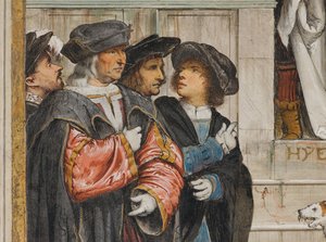 Zentrales Kirchenschiff, vierter südlicher Spann, Hecce Homo, Girolamo Romanino