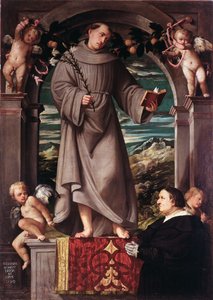 Der heilige Antonius von Padua von Girolamo Romanino