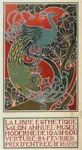 La Libre Esthétique, 1898 von Gisbert Combaz