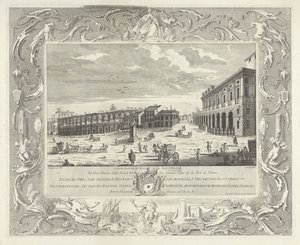 Piazza Bra in Verona von Giuliano Giampiccoli