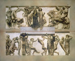 Licht, aus dem Zyklus des menschlichen Lebens von Giulio Aristide Sartorio