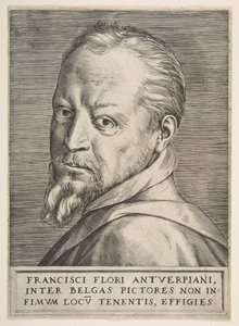 Büstenporträt von Frans Floris, 1531-76 von Giulio Bonasone
