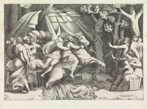 Cloelia überquert den Tiber